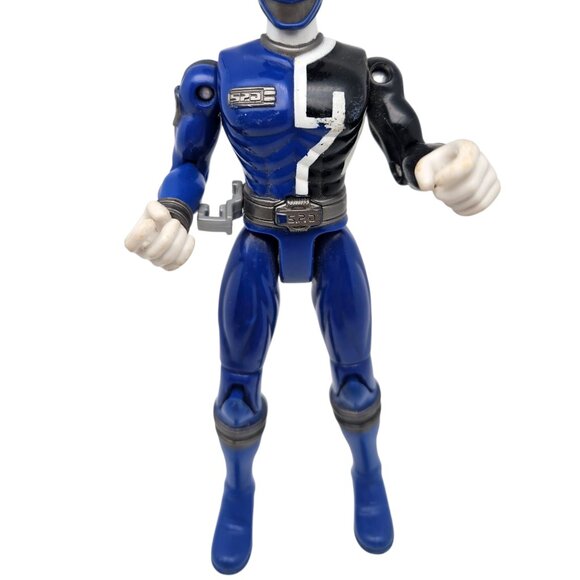 Power Ranger SPD Blue Ranger 2004 Bandai's Action Figure - Picture 2 of 7